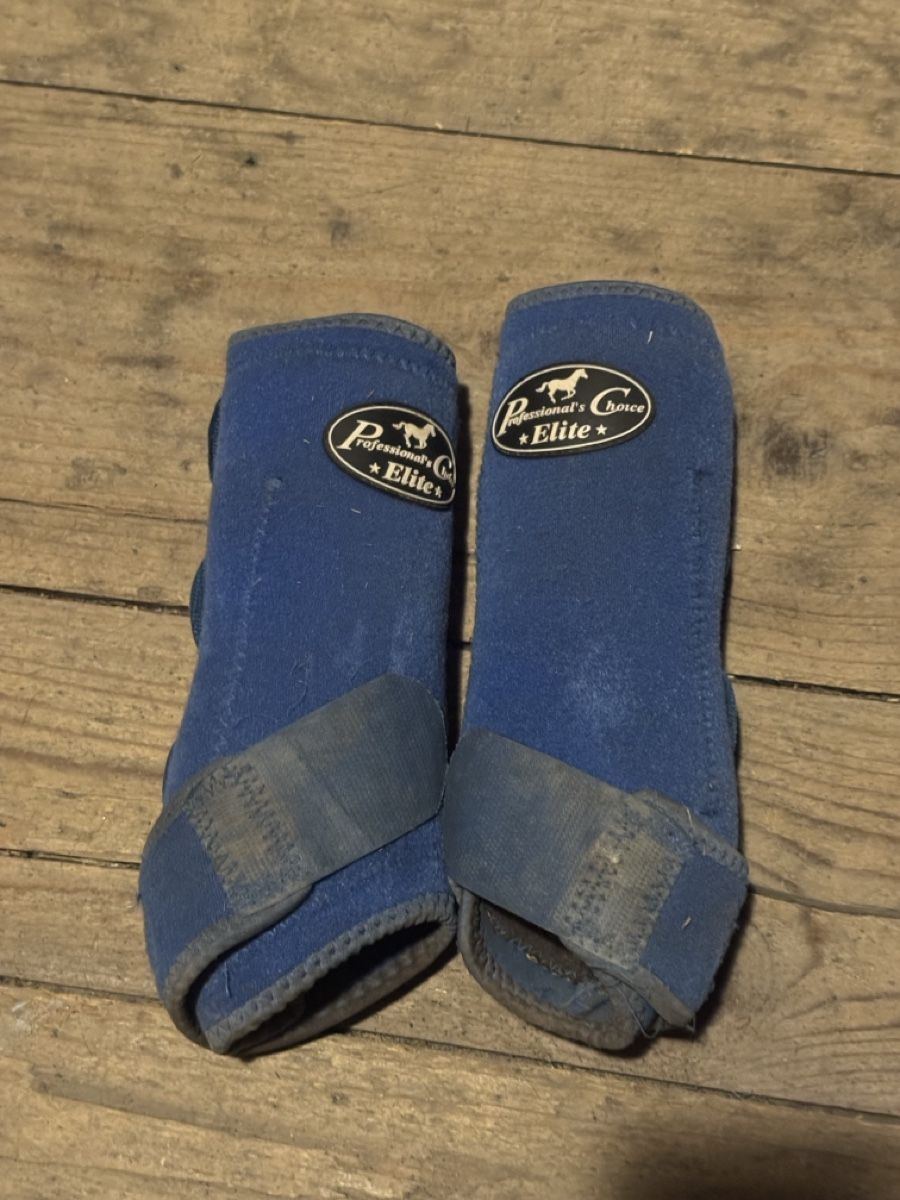 Stinchiere & Fasciature: Professional's Choice Elite Gamaschen Grösse M blau – Usato da Tann venduto da ann_qn2n