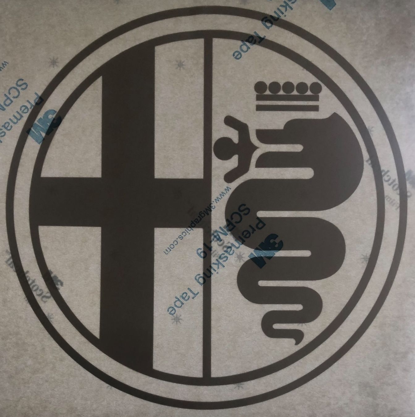 Sticker: Alfa Romeo Emblem Aufkleber Gross format Top Angebot – Nuovo (secondo la descrizione) da Aarau venduto da Foruschweiz 2