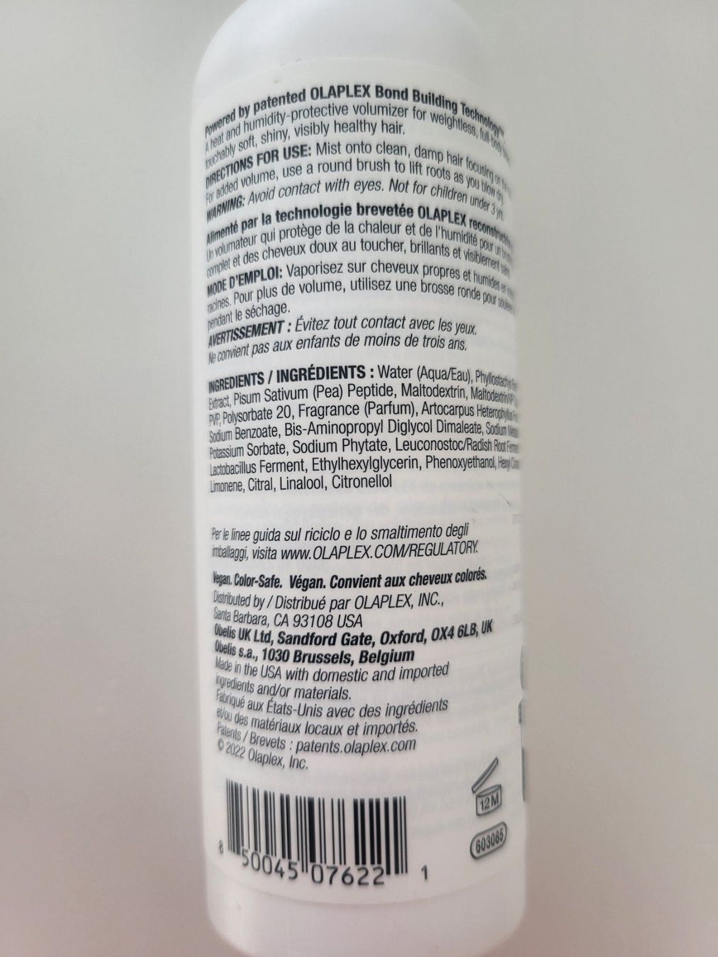 Tinte: Olaplex Volumizing Blow Dry Mist 150 ml neu – Usato da Baar venduto da clar6 3