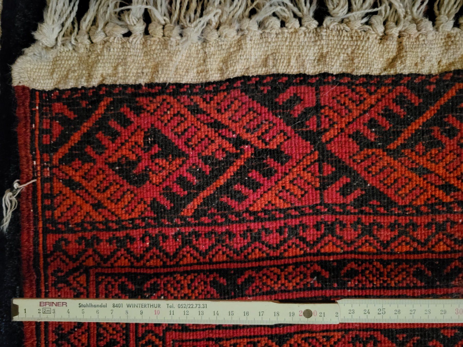 Teppiche: Grosser afghanischer Buchara Teppich – Gebraucht aus Boppelsen von beule69 2