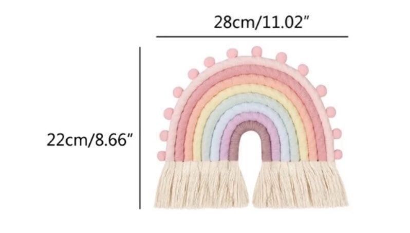 Tutte le decorazioni: Makramee Regenbogen Color, klein, NEU – Nuovo e nell'imballaggio originale da Lachen SZ venduto da Luxolino 2