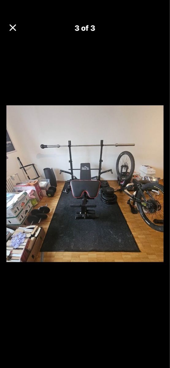 Hometrainer: Homcom hantle bank weight bench – Nuovo (secondo la descrizione) da lörrach venduto da TyraTroll 1