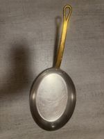 Zwei Vintage Copper Frying Pan,