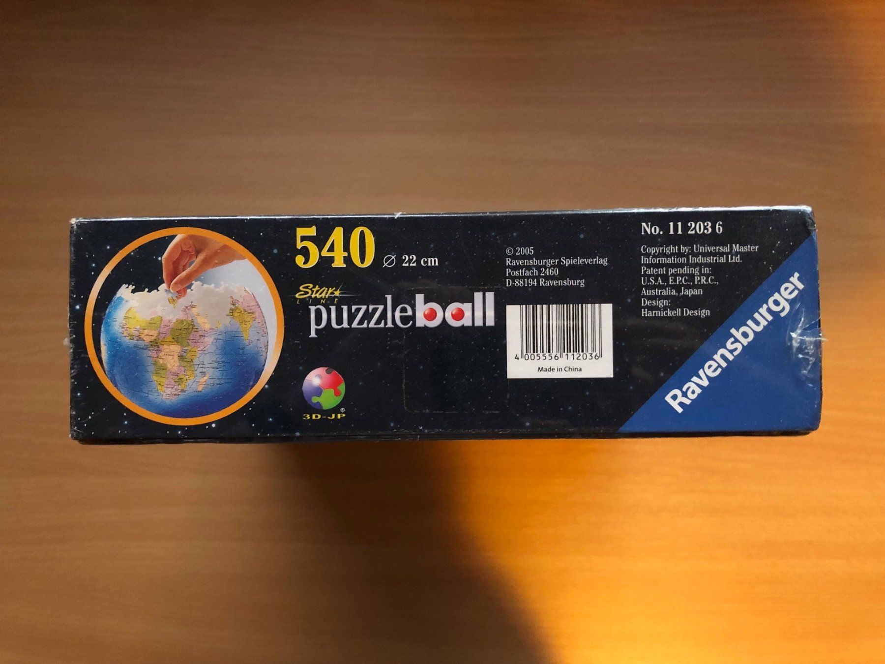 Ravensburger Puzzles: RAVENSBURGER Puzzle-Ball "Welt" – Neu und originalverpackt aus Buchs SG von Handyman77 1