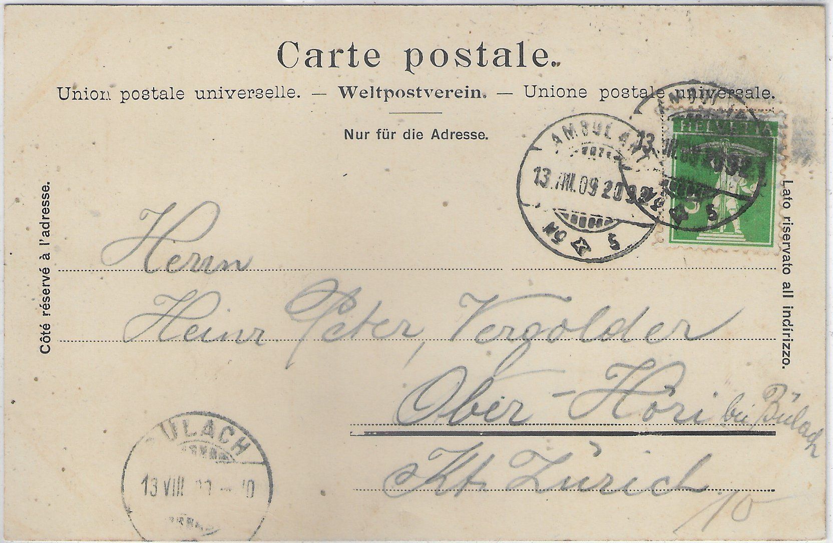 Cartoline postali: Weesen mit Leistkamm – Usato da Ettingen venduto da Kartenplanet 1