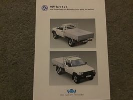 VW Taro 4x4 Verkaufsflyer Februar 1995