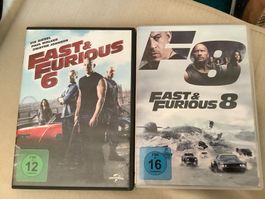FAST & FURIOUS 6 und 8 DVD