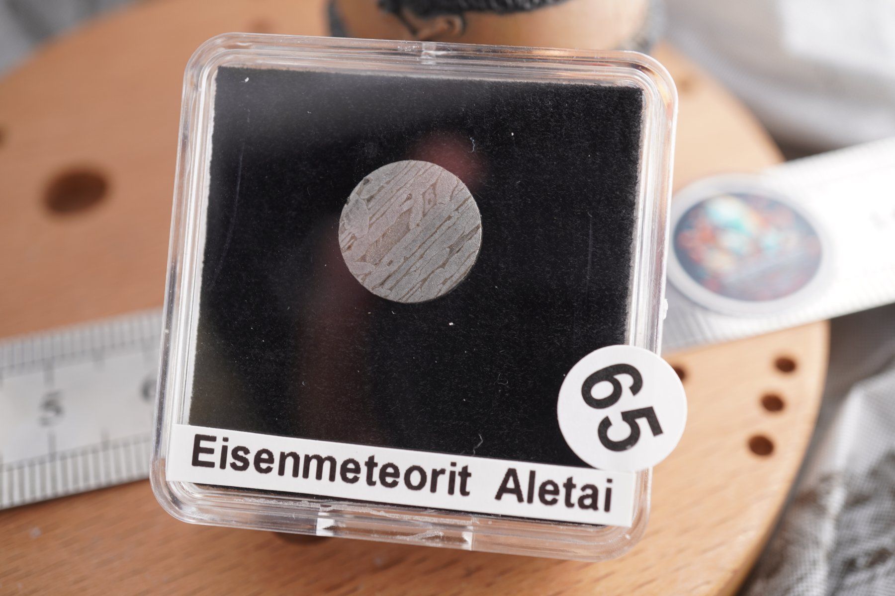 Mineralien & Heilsteine: Eisenmeteorit Scheibe   Aletai    Ab 1.- – Neu und originalverpackt aus Eschenbach SG von topstone 3