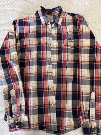 Hilfiger Denim kids Long Sleeve Shirt large Multicolor Bu