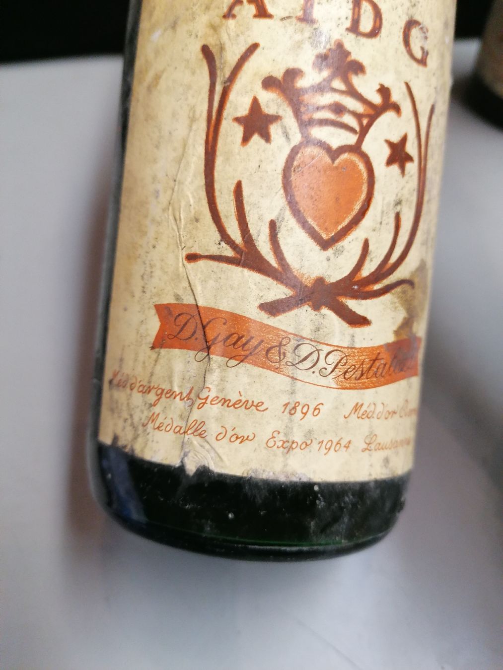 Spiritueux: 2 BOUTEILLES CRÊT DESSOUS CLOS DU CRÊT 1971 – Neuf (Voir description) à Genève par Leboucheoreilles 6