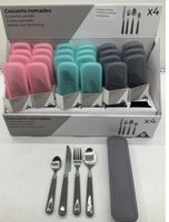 Reisebesteck / Campingbesteck Set 4-teilig NEU ab 1.-