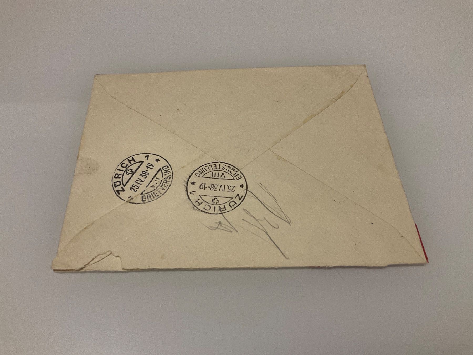 Tutti i francobolli: 1938 AMP mit Buntfrankatur, Expressbeleg, Eilsendung – Usato da Rickenbach Sulz venduto da ser_cv7t 1