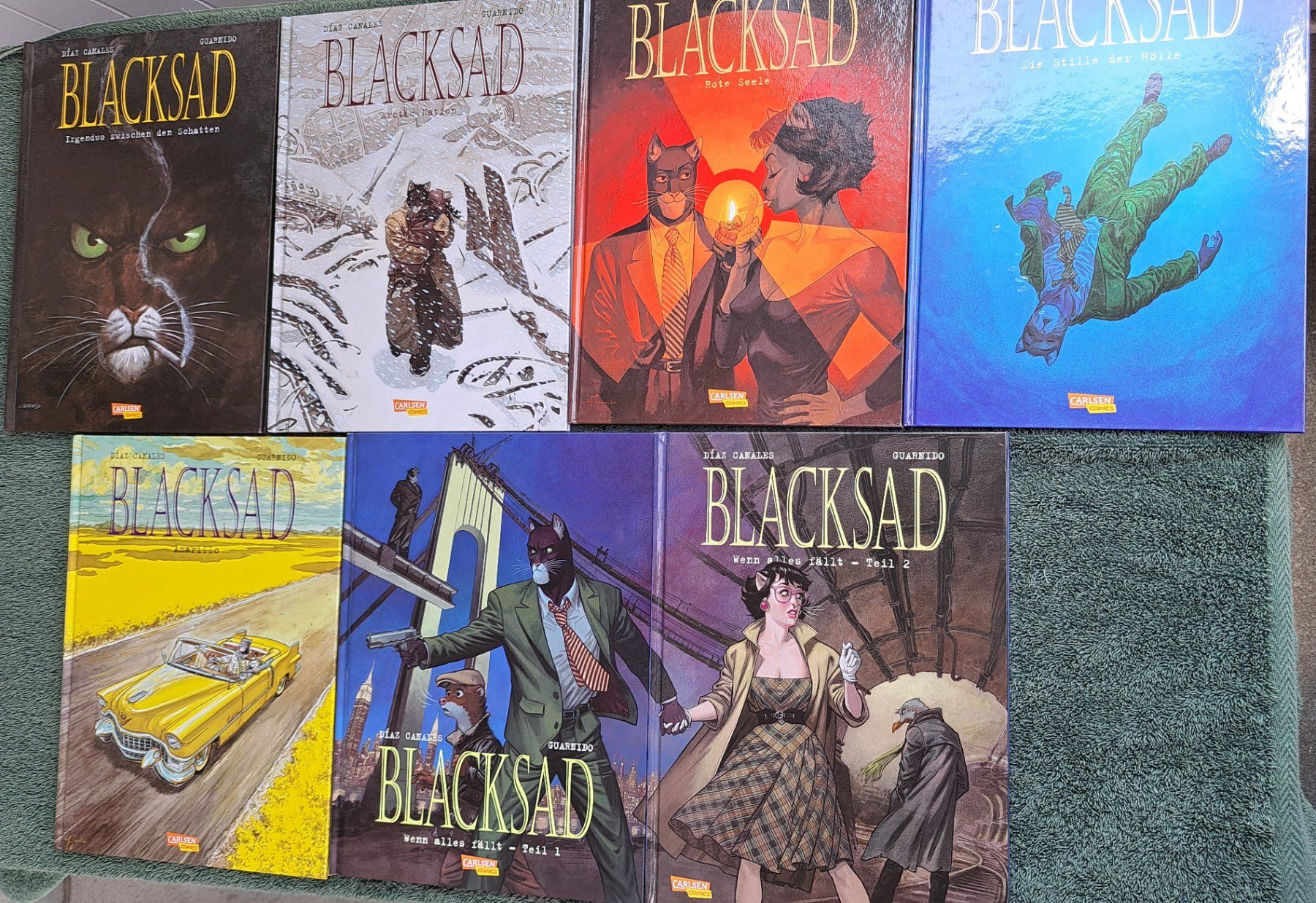 BD: Blacksad Comicserie 7 Bände – Neuf (Voir description) à Gümligen par Elgringo0