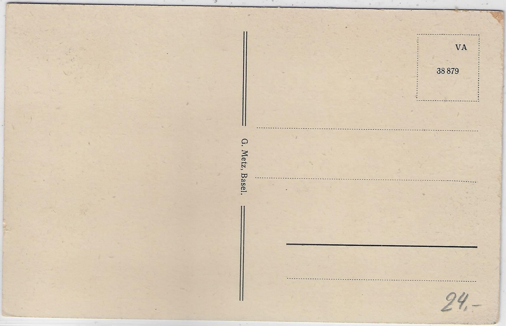 Cartoline postali: Blick von Solothurn auf den Weissenstein – Usato da Ettingen venduto da Kartenplanet 1