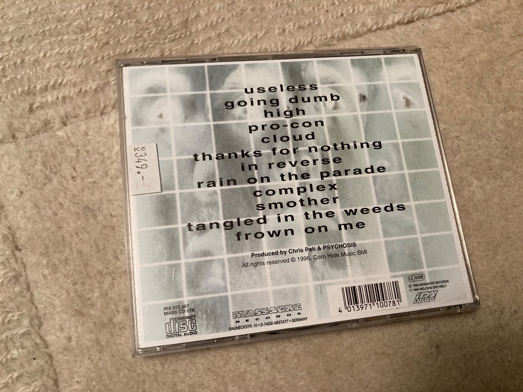 CD: Psychosis Complex - CD - sehr guter Zustand. 1996 – Usato da Wagenhausen venduto da Novafreund283 2