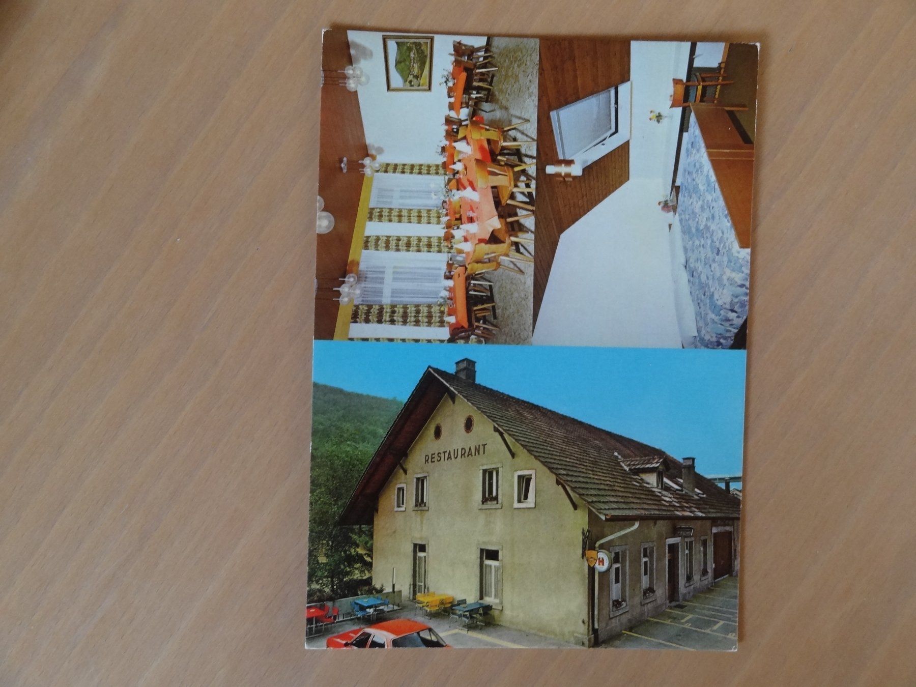 Ansichtskarten: Frinvillier - Hôtel-Restaurant La Truite – Gebraucht aus St Léonard von Riglin