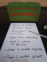 Pièces de machine à coudre ( nr. 1 )