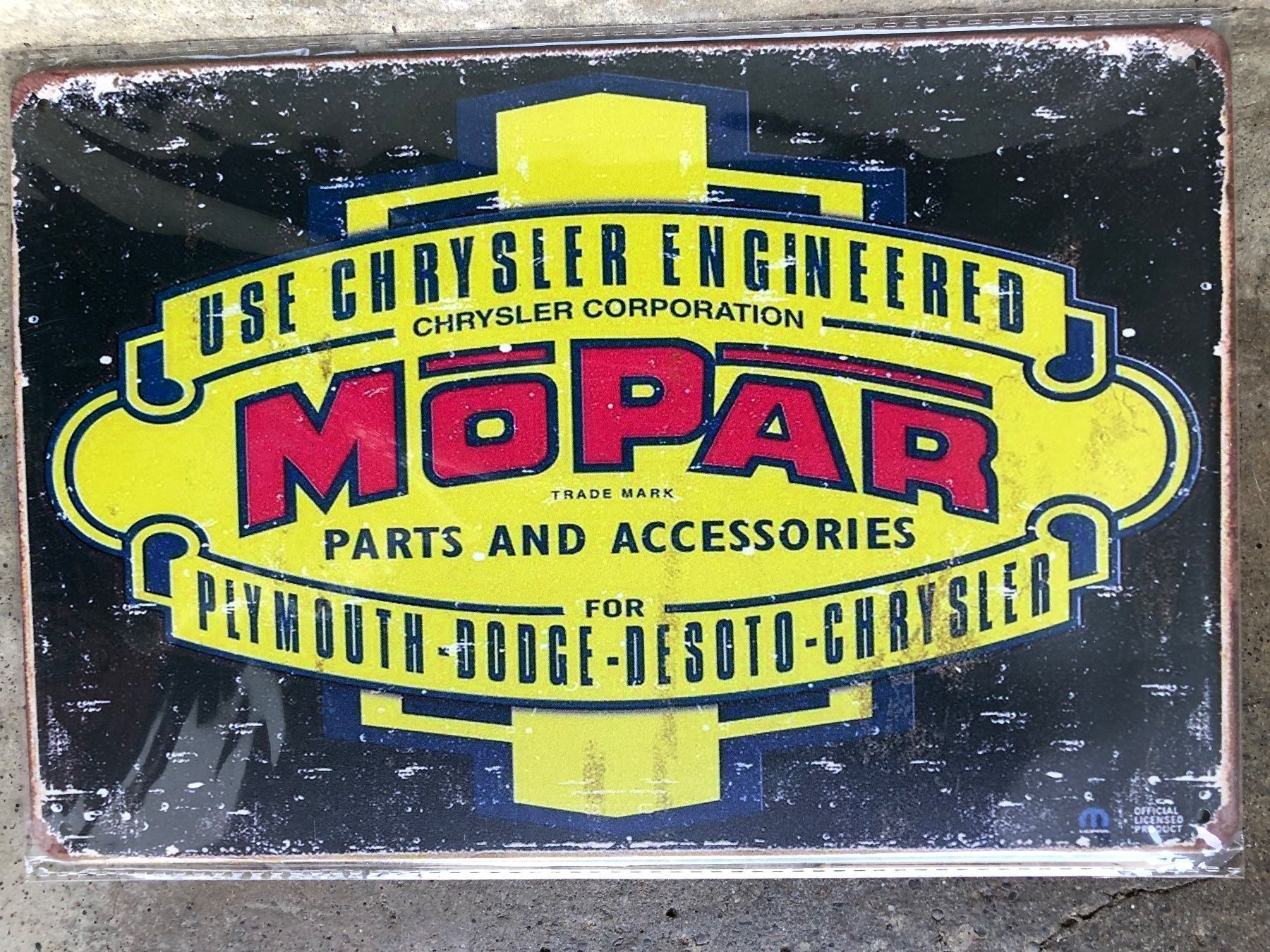 Insegne: Mopar Chrysler Plymouth Dodge classic – Nuovo (secondo la descrizione) da Reinach AG venduto da rares75