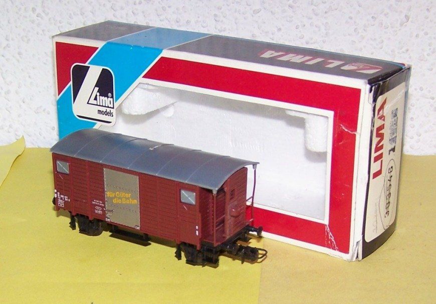 Lima Modelleisenbahnen: Lima H0 3546: SBB Typ Gklm 'Für Güter die Bahn', UIC, DC – Neu und originalverpackt aus Brüttisellen von Rentner44zh 1