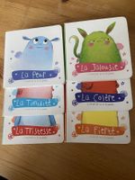Lot de 6 livres pour enfants sur les émotions,