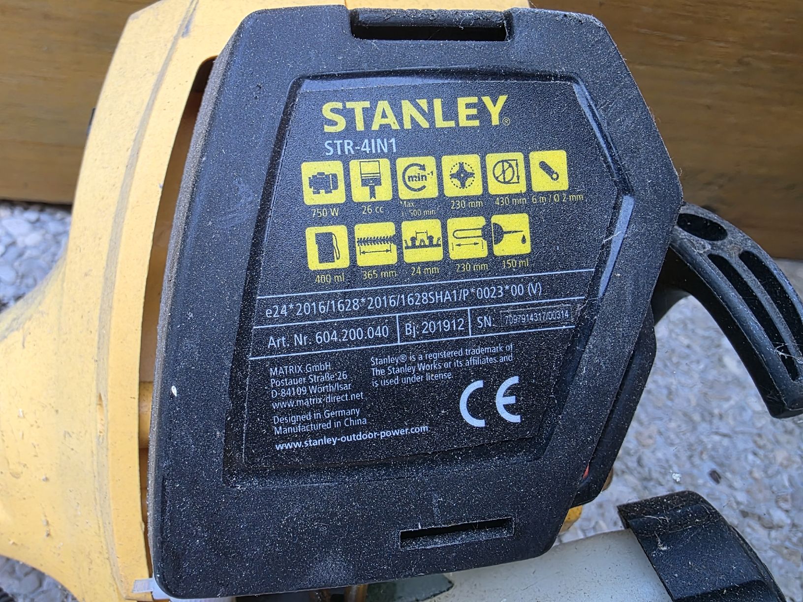 Stanley Toutes les machines: Stanley STR 4in1 Trimmer – Neuf (Voir description) à Oltingen par raebinator 1