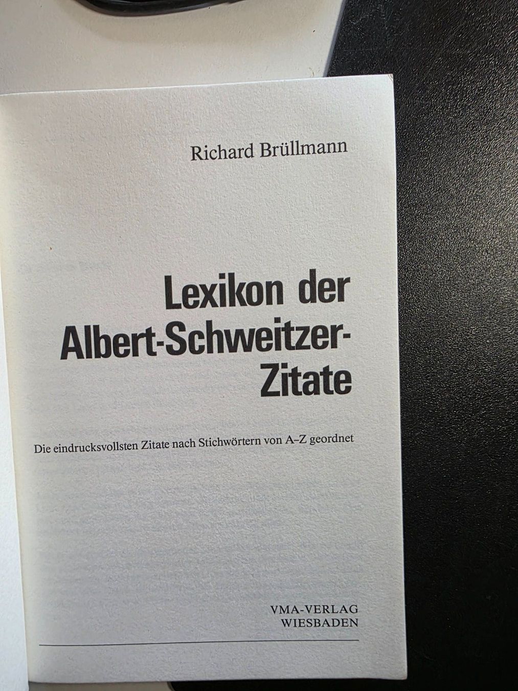 Libri: Lexikon der Albert-Schweitzer Zitate - 1986 – Usato da Walterswil BE venduto da Lonitti 5