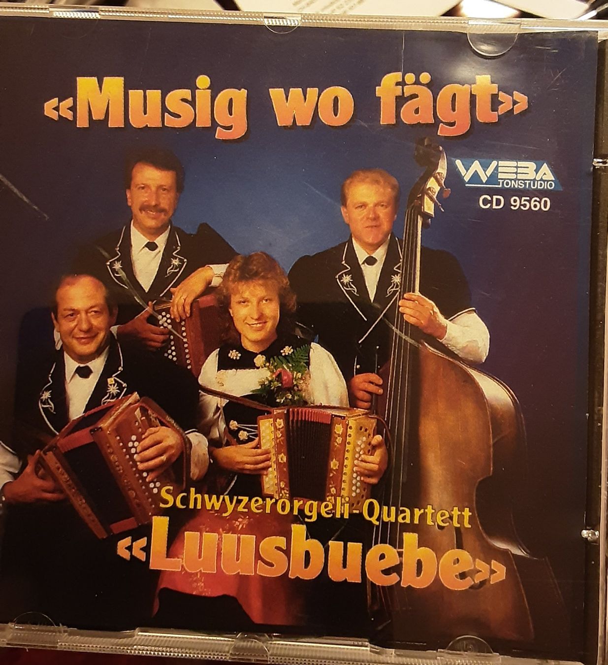 CD: CD "Musig wo fägt" - Schwyzerörgeli-Quartett Luusbuebe – Usato da Bremgarten AG venduto da musiccollector