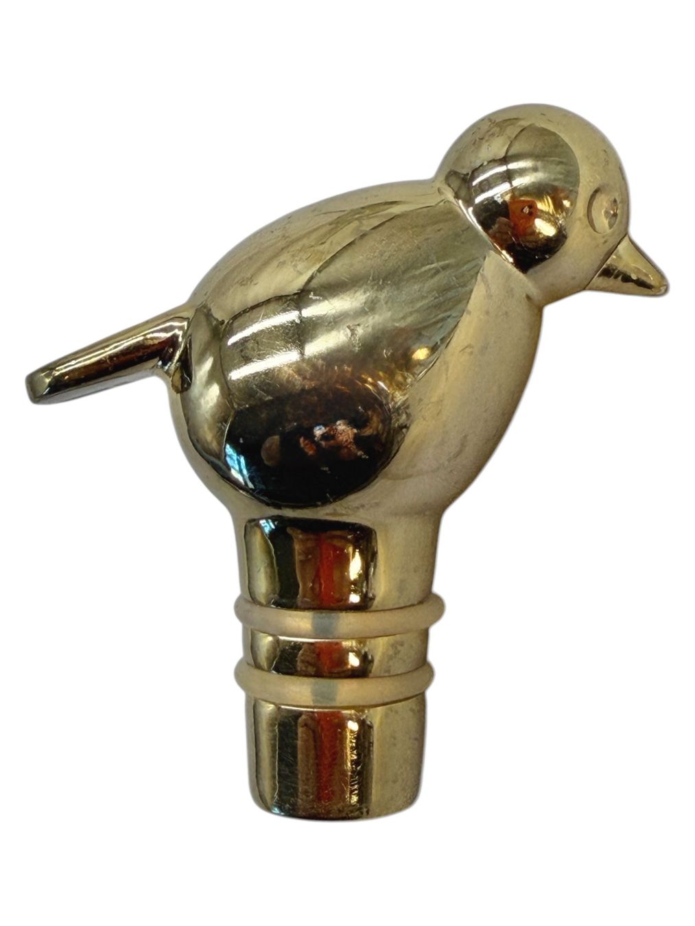 Sculture & Statue: Bouchon bouteille UMBRA oiseau en bronze doré – Usato da Morges venduto da Novantica 9