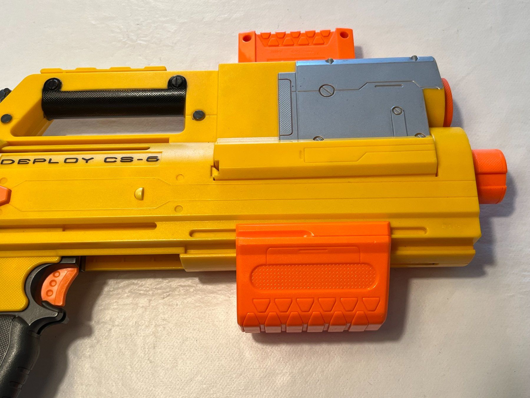 Nerf Giocattoli: NERF N-Strike déployer CS-6 Soft Dart Blaster, 70 fléchette – Usato da Lausanne venduto da charlie_lau24 1