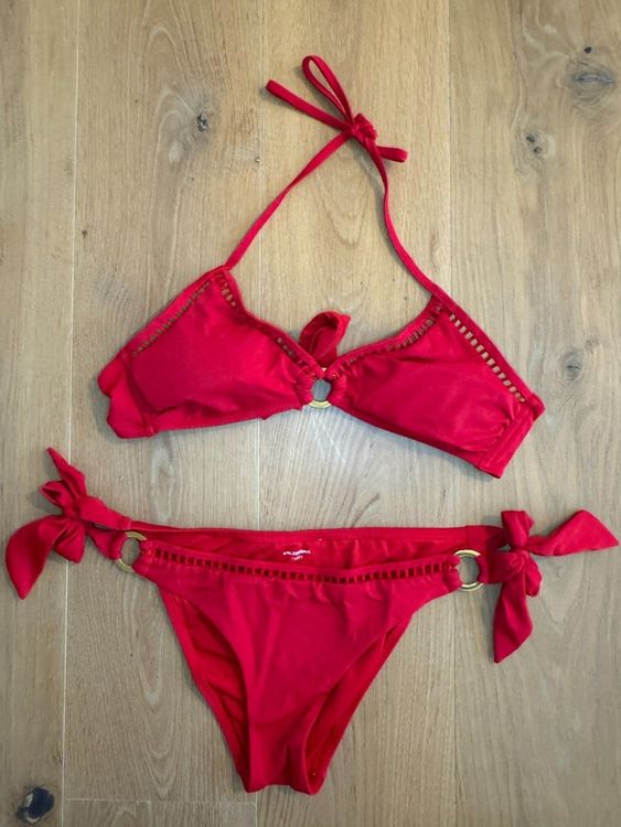 Calzedonia Bikini rot / Grösse S Kaufen auf Ricardo