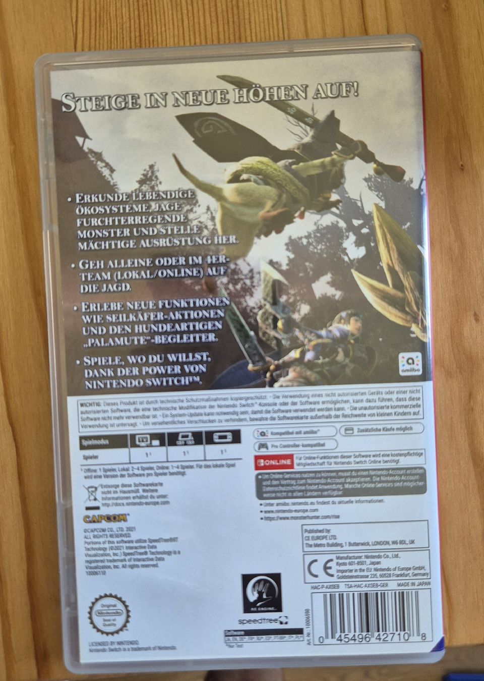 Spiele: Nintendo Switch Spiel Monster Hunter Rise – Gebraucht aus Ostermundigen von Stoeber-Sh0p 1
