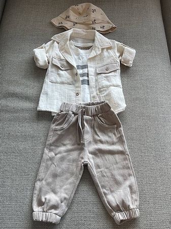 Süsses Baby Outfit Set 4-teilig (Gr. 6-9 M)  Neu!