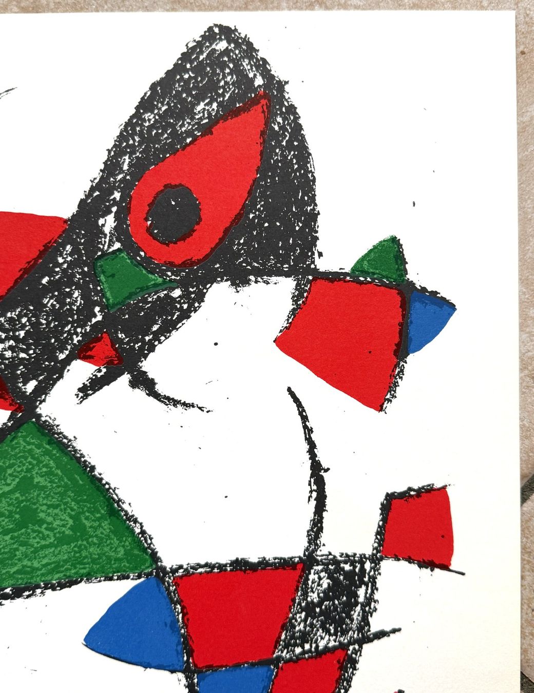 Grafica & Litografie: Joan Mirò - Vintage -Lithographie - 1975 – Nuovo (secondo la descrizione) da Ponte Tresa venduto da 11GalleriaAlterEgo11 1