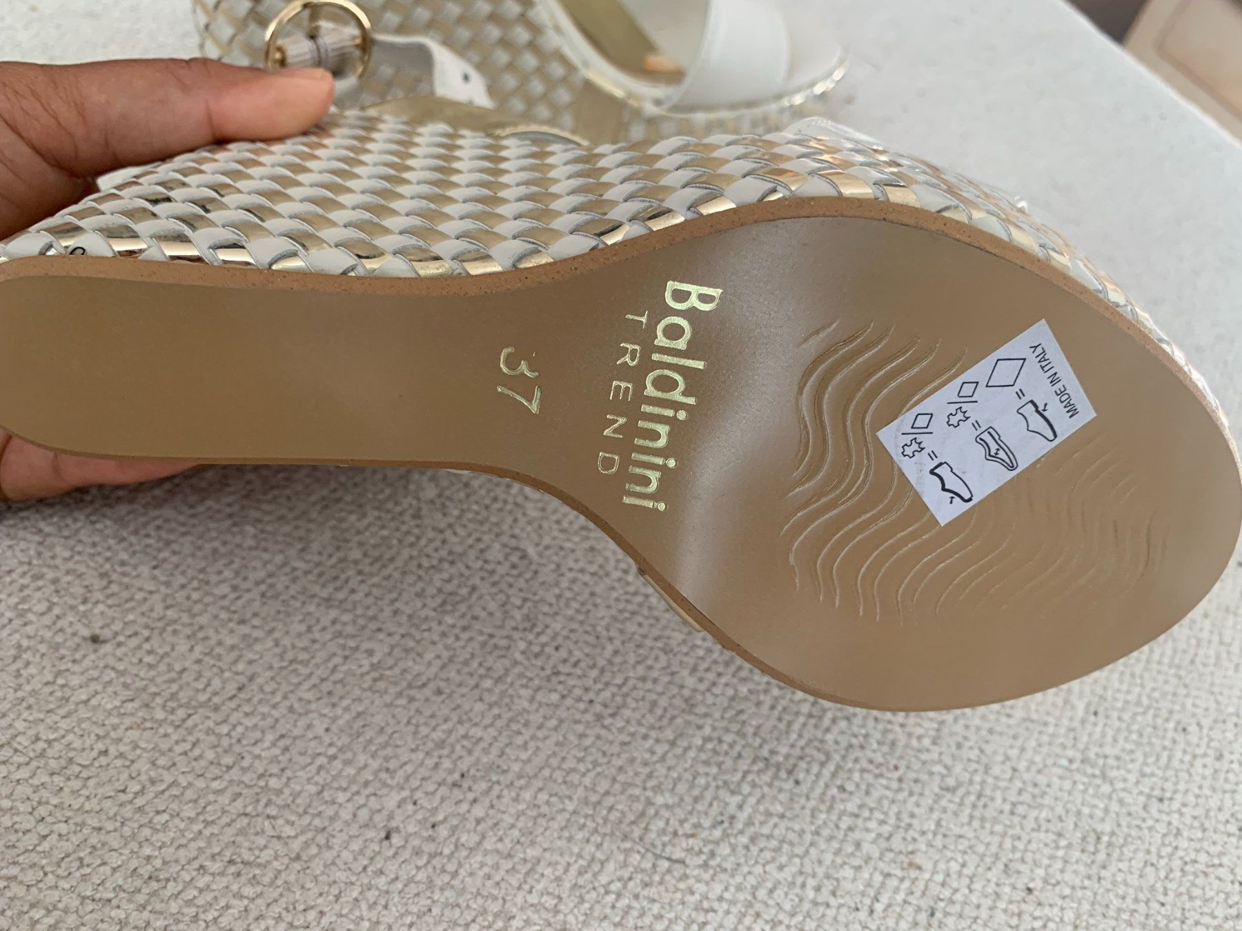 Baldinini Scarpe da donna: Sommerschuhe Baldinini – Nuovo (secondo la descrizione) da Stallikon venduto da ulv_k7jj 3