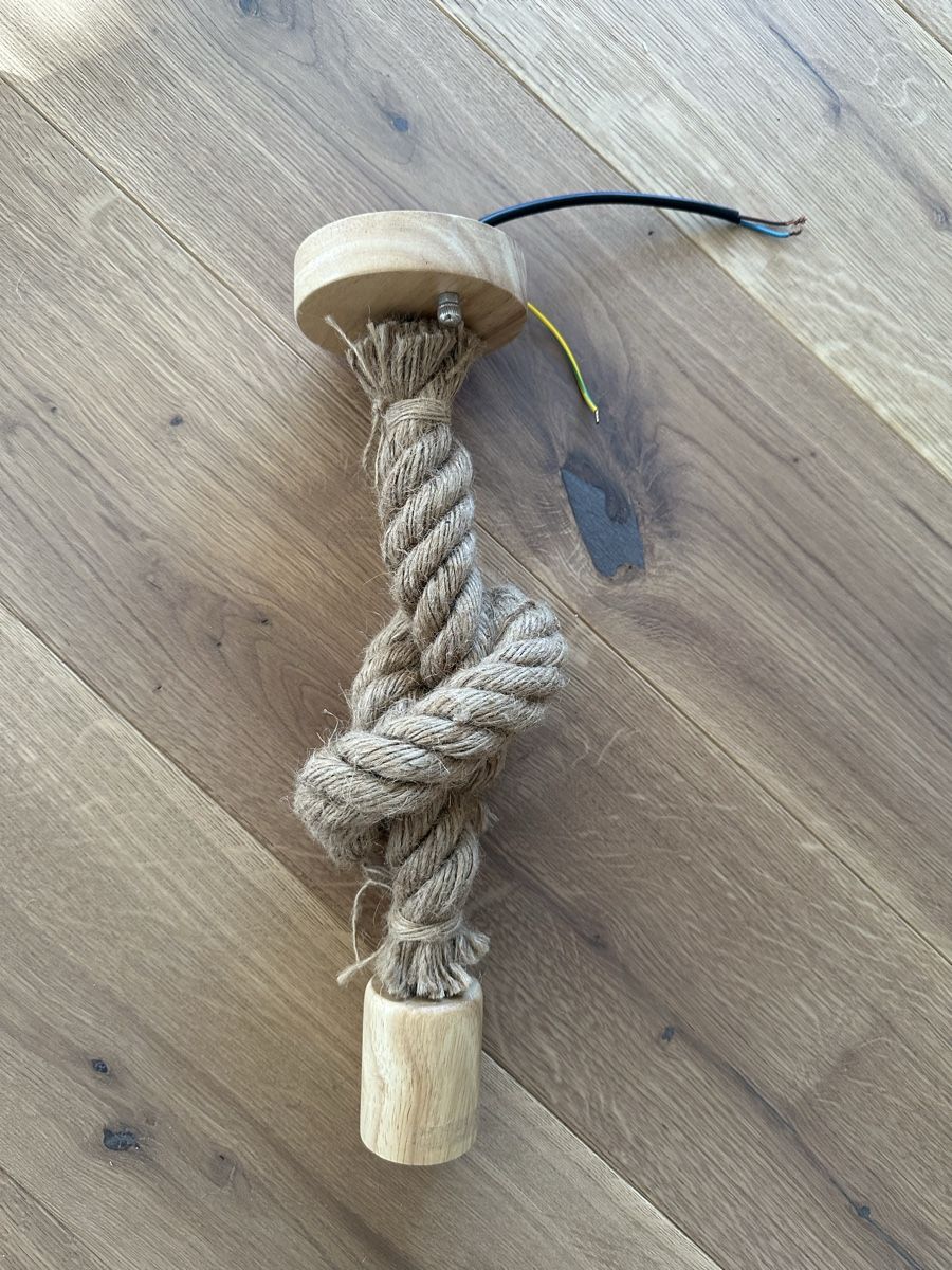 Lampadari & plafoniere: 2x Pendelleuchte Seil Holz – Usato da Pfaffhausen venduto da ser_82yb 3