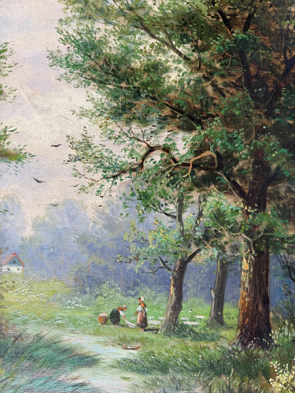 Dipinti: Gemälde Landschaft signiert Walter – Usato da Subingen venduto da ArtBead 2