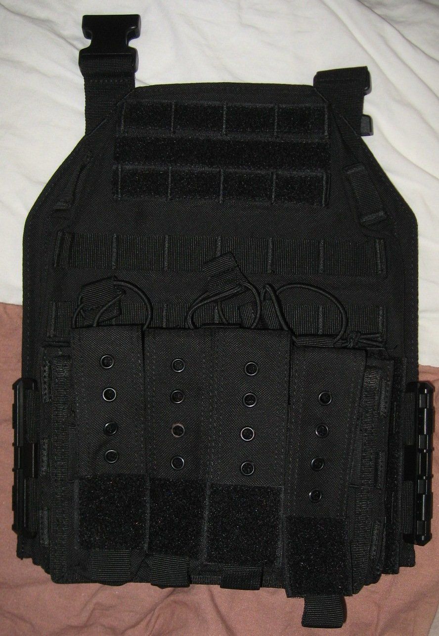 Uniformi: Molle Carrier Weste / Plattenträger in Schwarz – Nuovo (secondo la descrizione) da Seengen venduto da die_Katze 5