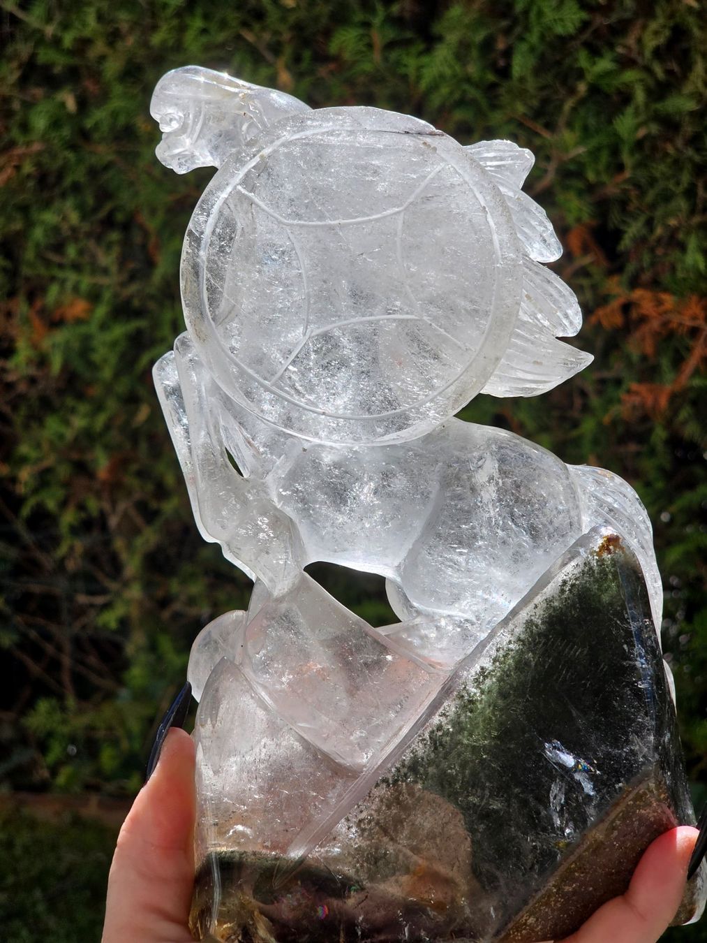 Minerali & Pietre curative: Wunderbares Bergkristall Lodolith Pferd 2kg – Nuovo e nell'imballaggio originale da Matzingen venduto da Shay_Crystalz 2