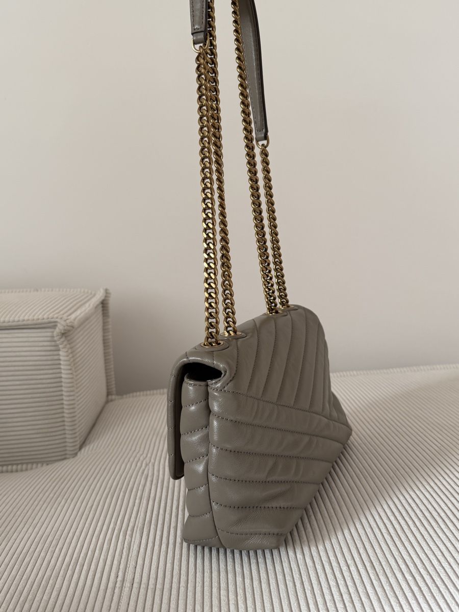 Tory Burch Borse da donna: Tory Burch Schultertasche Kira in Grau – Nuovo (secondo la descrizione) da Adliswil venduto da tioe 4