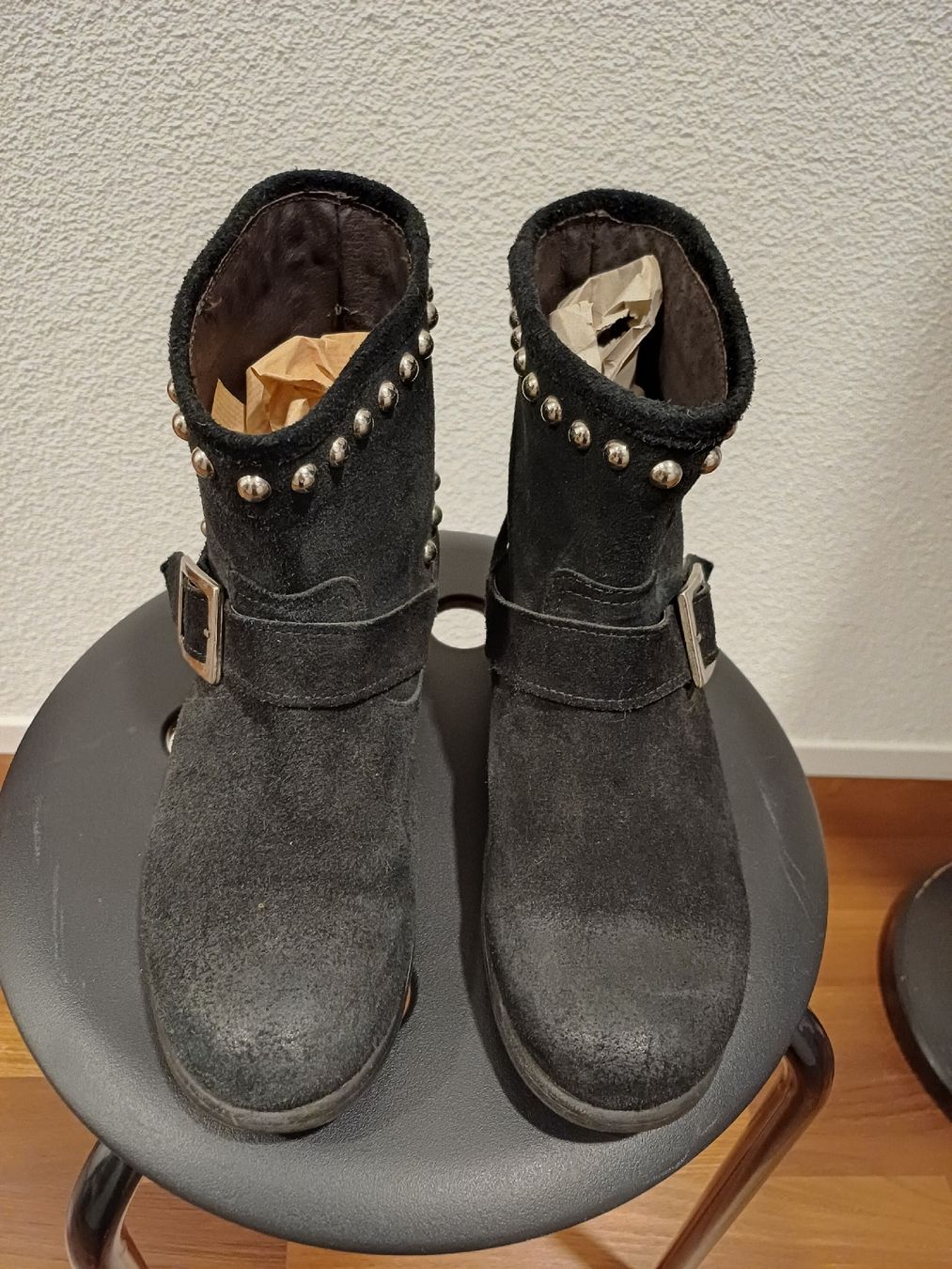 Buffalo Scarpe da donna: Stiefeletten Leder buffalo Gr. 38, – Usato da Winterthur venduto da Smily-_- 1