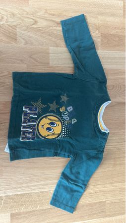Cooles Langarmshirt für kleine Super-Spieler, Grösse 86