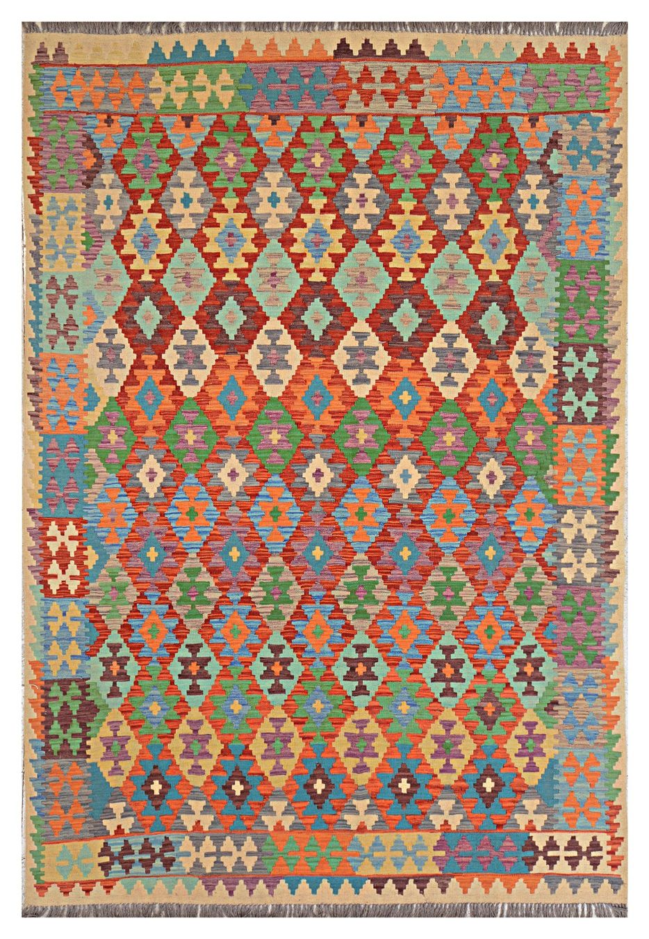 Kelim Tappeti: Oriente Kelim Teppich 200x300 cm – Nuovo e nell'imballaggio originale da Lahore venduto da Fairways79 8