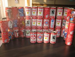 Alte Coca Cola Dosen Sammlung Bundesliga 1994 Musik Fussball