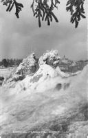 Rheinfall im Winter (Neuhausen am Rheinfall SH)