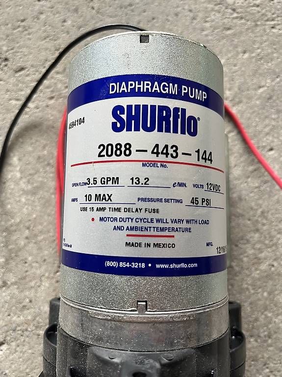 Pompe & Parti di ricambio: Durchlaufpumpe Shurflo 2088 443-144 – Nuovo (secondo la descrizione) da Zizers venduto da green_arrow 1