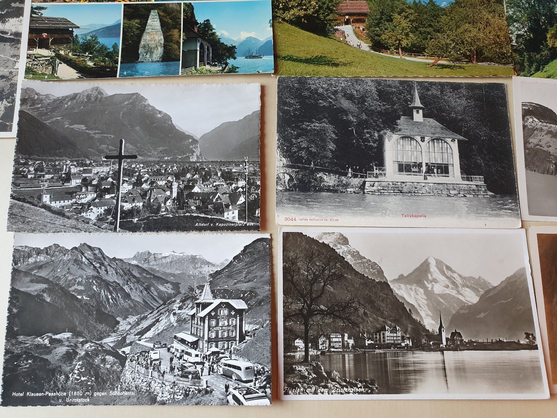 Cartoline postali: 10 x Karten Kanton Uri ab 1937 – Usato da Stansstad venduto da collectorsshop 3