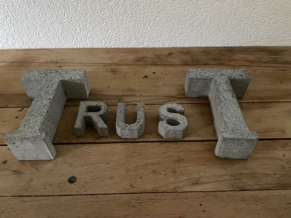 Tutte le decorazioni: Beton-Buchstaben – Nuovo (secondo la descrizione) da Büren an der Aare venduto da mii_57vx 3