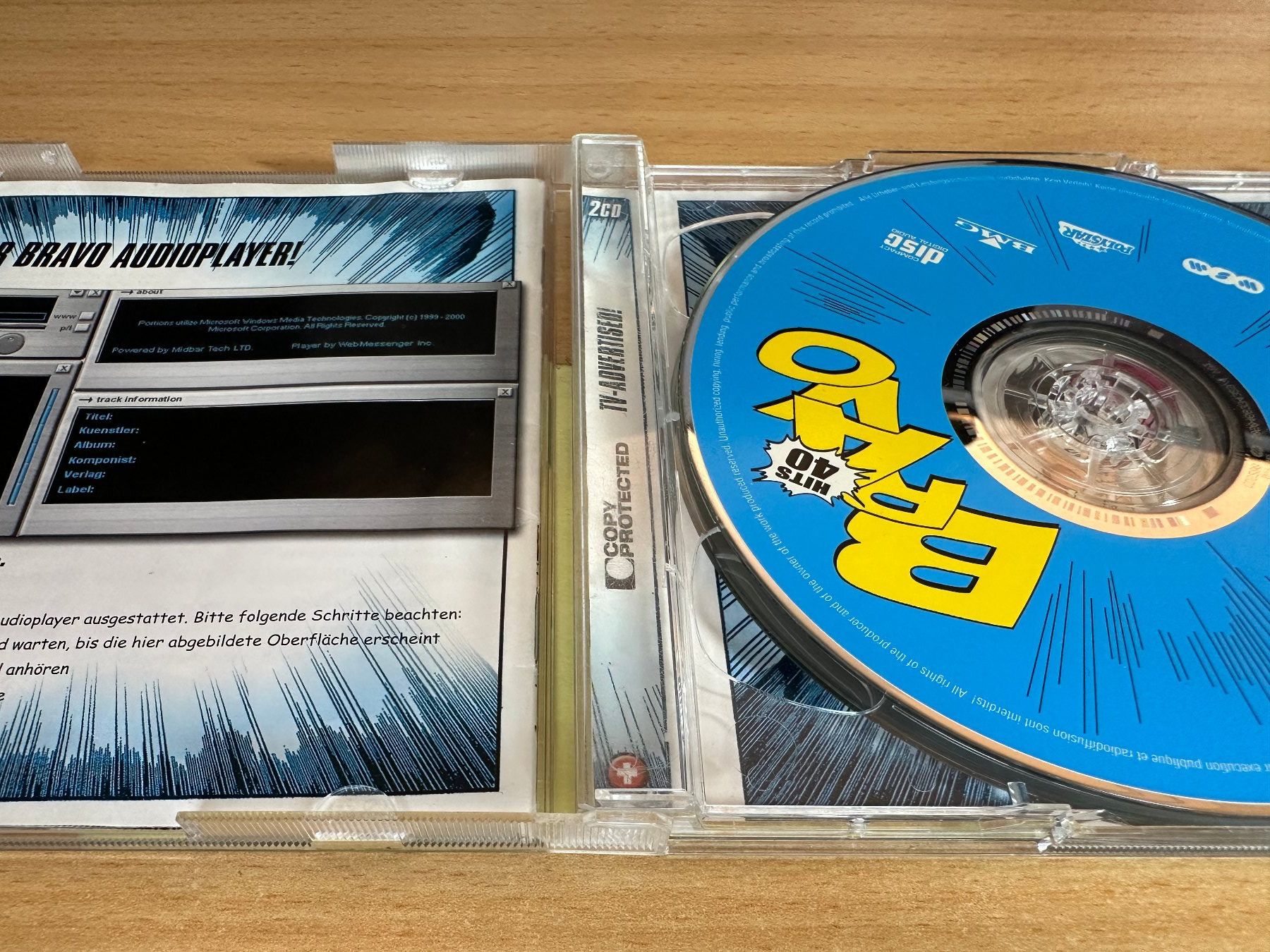 CD: Various – Bravo Hits 40 - 2 CD – Usato da Rikon im Tösstal venduto da Alpenmutz 2