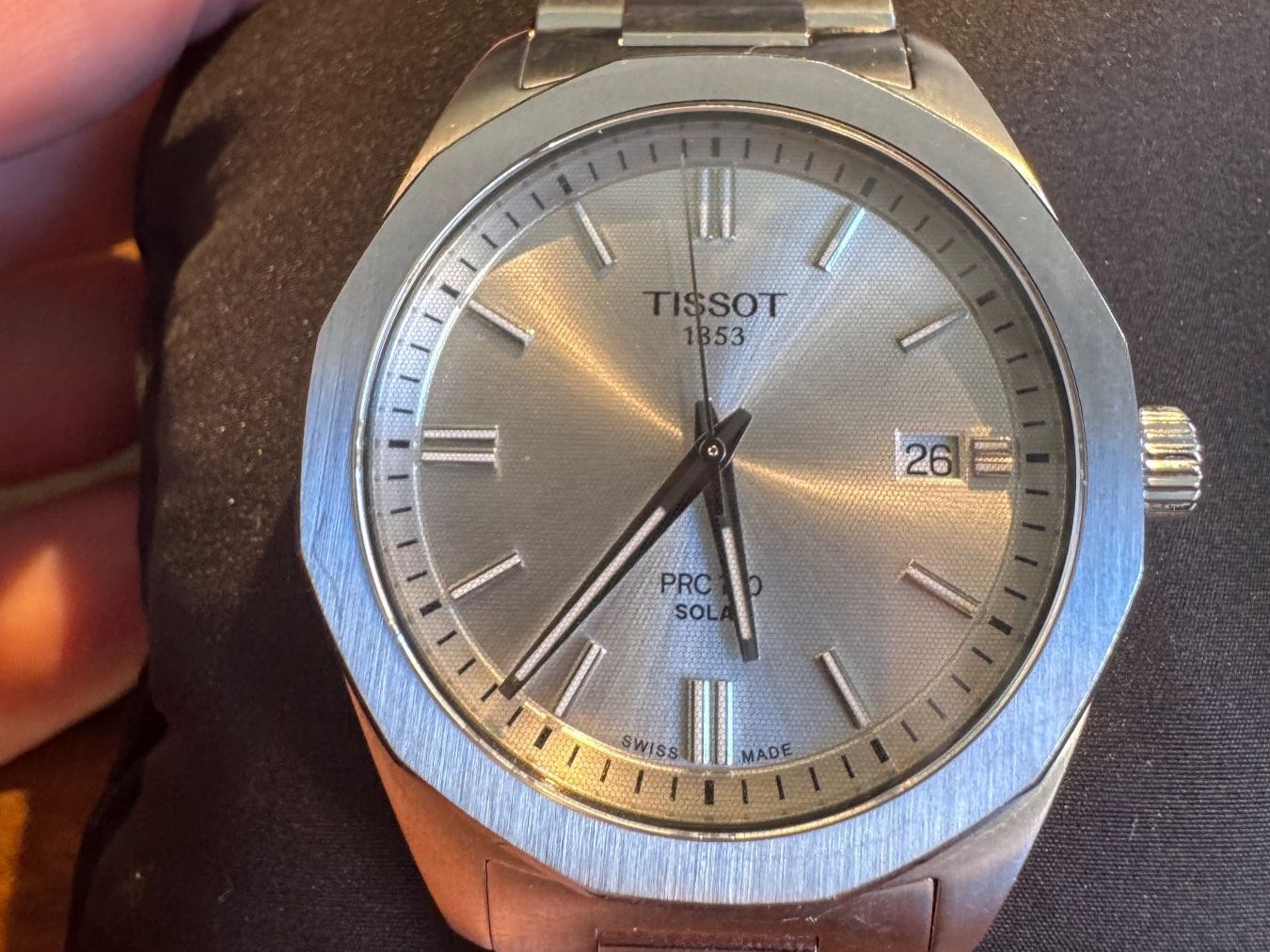 Tissot Uhren: Tissot PRC 100 Solar Silber – Gebraucht aus Bern von Keie 1