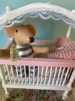Zubehör Maileg/Puppenhäuser: Baby Himmelbett